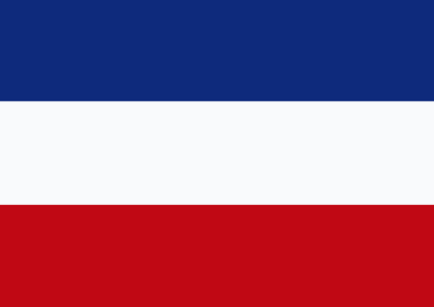 Aufkleber Mecklenburg Flagge